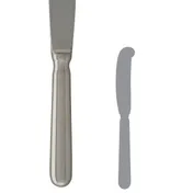 Steelite 5500J045 Butter Knife, 7-3/8" Handle, 13/0 Stainless Steel, La Tavola - 1 Dozen 1 image