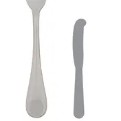 Steelite 5508J045 Butter Knife, 7.25" Handle, 13/0 Stainless Steel, La Tavola - 1 Dozen 1 image