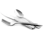 Steelite 5706SX005 Demitasse Spoon, 4-1/2", 18/0 Stainless Steel, Varick Flatware - 1 Dozen 2 image