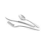 Steelite 5708SX023 Salad Fork - 7-3/8" Length, 18/0 Stainless Steel, Silver Finish - 1 Dozen 2 image