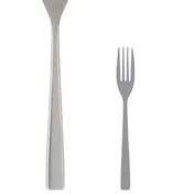 Steelite 5708SX023 Salad Fork - 7-3/8" Length, 18/0 Stainless Steel, Silver Finish - 1 Dozen 1 image