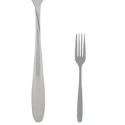 Steelite 5709SX023 - Salad Fork, 7" Length, 18/0 Stainless Steel, Moon Finish, 1 Dozen 1 image