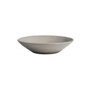 Steelite 6219RT025 - 9" Round Stoneware Bowl, 1 Qt (32 oz) Carnaby Dove, Oven Safe to 425°F - 24/Case 1 image