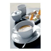 Steelite 6300P035 - Oval Bowl With Lid, 4.25 Oz 5.75" X 3.0" X 2.75", Porcelain, 465°F - 24/Case 2 image