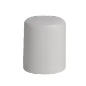 Steelite 6940E6039 Salt Shaker, 2" x 1-5/8" x 2-5/8", White Porcelain, Microwave Safe - 1 Dozen 1 image