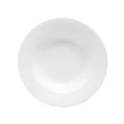 Steelite 6940E6050 - 16 Ounce White Porcelain Pasta Bowl 11" Wide Rim Microwave Safe Ceram - 1 Dozen 1 image
