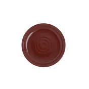 Steelite 7800ZM5008 - Reusable Melamine Plastic Plate, 7.0" x 0.75", Round Red, 1 Dozen 1 image