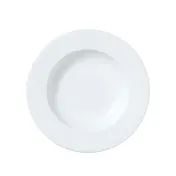 Steelite 82000AND0105 - 8" Rim Bowl, 8 oz, Classic White Bone China, General Use Round, 1 Dozen 1 image