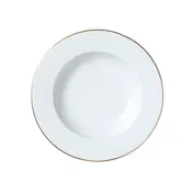 Steelite 82115AND0105 - 8" Rim Bowl, 8 oz, Bone China, Signature Diamond William Edwards - 1 Dozen 1 image