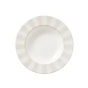 Steelite 82122AND0105 - 8 Oz Round Bone China Bowl, Taupe, 8.75" x 1.375" Rim - 1 Dozen 1 image