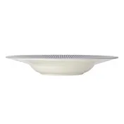 Steelite 9114C1176 - 10 Oz Rimmed Bowl, 11.25" x 1.75", Willow Ceramic, Oven Safe 530°F - 6/Case 1 image