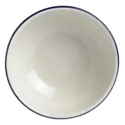 Steelite A120P032 - Oatmeal Bowl, 13.5oz (5" x 2.375"), Round China, Puebla Blue Design - 1 Dozen 2 image