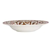 Steelite A122P050 - Rolled Edge Round Pasta Bowl, 11.75" , 26 oz Capacity Brown China - 1 Dozen 1 image