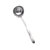 Steelite DW398MLAD4 Soup Ladle - 4 oz, 13" Length, 18/10 Stainless Steel DW Haber Finish, 6/Case 1 image
