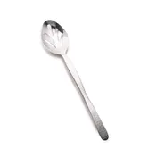 Steelite DW398MSVSPP Slotted Serving Spoon 13" Stainless Steel Silver Non-Insulated Handle - 6/Case 1 image