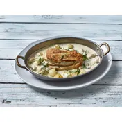 Steelite GWSSD24V - Oval Stainless Steel Bowl, 1.25 Qt (11.375" x 7" x 2"), Vintage Look - 6/Case 2 image