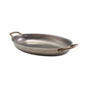 Steelite GWSSD30V - Oval Stainless Steel Bowl, 1.25 Qt (14.25" x 8.25" x 2.25"), Finish - 6/Case 1 image