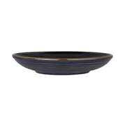 Steelite HL13209026 - Indigo Flipside Salad Bowl 9" x 1.5", China, Dish/Oven Safe 500°F - 24/Case 1 image