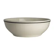 Steelite HL1951743 - 14 oz Nappy Round China Bowl, 5.63" Diameter, White Ivory Finish - 1 Dozen 1 image