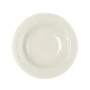 Steelite HL3437000 Pasta Bowl - 11-1/8" x 1.125" Round Gothic Blanc China - 1 Dozen 1 image