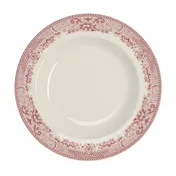 Steelite HL38063923 Pasta Bowl, 20 Oz (11" x 1.625") Round China, Willow Rim Rose Finish - 1 Dozen 1 image