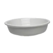 Steelite HL461100 - 19 oz Round White China Bowl, 6.875" x 1.875", Oven Safe to 425°F - 1 Dozen 1 image