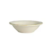 Steelite HL5330828 - Old Gold Grapefruit Bowl 12 oz 6.375"x1.875", China, Dishwasher Safe - 36/Case 1 image
