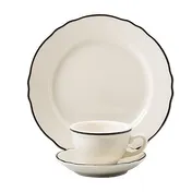 Steelite HL533847 - Grapefruit Bowl, 12.25 Oz (6.4" x 1.9"), Black China, Oven Safe 500°F - 36/Case 2 image