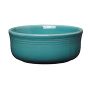 Steelite HL576107 - 22 oz Turquoise Chowder Bowl, 5.875" x 2.375" China, Oven Safe to 425°F - 6/Case 1 image