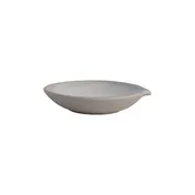 Steelite OG1007666 - 5" Round Stoneware Bowl, 3.75 oz, Gembrook White, 5" x 4.625" x 1" H, - 1 Dozen 1 image
