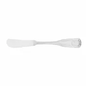 Steelite WL2811 Butter Spreader, 7" Flat Handle, 420 Stainless Steel with Mirror Finish - 1 Dozen 1 image