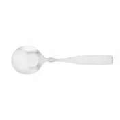 Steelite WL2912 Soup Bouillon Spoon, 6" Length, 18/0 Stainless Steel, Traditional Design - 1 Dozen 1 image