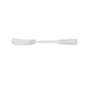 Steelite WL3110 Butter Spreader, 6 3/4" Length, 420 Stainless Steel, Chanteclair Finish - 1 Dozen 1 image