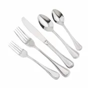 Steelite WL3506 Salad Fork, 7" Length, 18/0 Stainless Steel, Walco Lisbon, Flatware - 1 Dozen 2 image