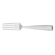Steelite WL4806 - Salad Fork, 7" Heavy, 18/0 Stainless Steel, Hammered Finish, Walco Alps, 1 Dozen 1 image