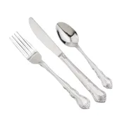 Steelite WL6506 Salad Fork - 6-1/8" Heavy-Weight, 18/0 Stainless Steel, Walco Finish, - 1 Dozen 2 image