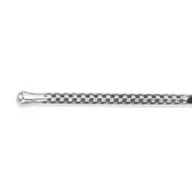 Steelite WLCHAR15 Cocktail Oyster Fork, 6" 18/10 Stainless Steel, Checkerboard Finish - 1 Dozen 1 image