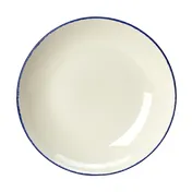Steelite 17100569 - 10" Round Dapple Blue China Bowl, 1.375 Qt (44 Oz) Oven Safe to 530°F, 1 Dozen 1 image