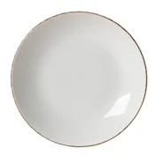 Steelite 17140569 - 10" Round Dapple Brown China Bowl, 1.375 Qt (44 Oz) Oven Safe to 530°F, 1 Dozen 1 image