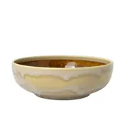 Steelite 17840484 - 1 Qt (36 oz) Round Amber Ceramic Bowl, 7" X 2.75" Tone Glaze - 1 Dozen 2 image