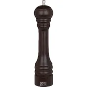 Steelite 6324T509 Pepper Mill, 12"-17" Height, Beechwood Chocolate Wood, Trudeau Design - 4/Case 1 image