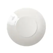 Steelite HL08000 - 48 Oz (1.5 Qt) Small Round China Bowl, 10" Dia x 1.625" H, General Usage - 1 Dozen 1 image