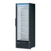 Turbo Air TGM-15B-N6 26-3/8" 1-Glass Door Merchandiser Refrigerator, 14.44 cu. ft., Black Low-e Glass 1 image