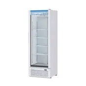 Turbo Air TGM-15W-N6 27" 1-Glass Door White Merchandiser Refrigerator, 14.44 cu. ft. 1 image