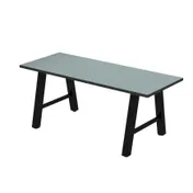 Plymold 30096TPDA30 Atlas Communal Table, 96" x 30", Rectangular, Laminate Top, Steel Legs 1 image