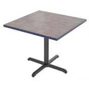Plymold 36036PVC Square Laminate Table Top, 36x36, PVC Edge Molding 1 image