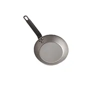 American Metalcraft CSFP8 8" Fry Pan, Carbon Steel, Riveted Handle, Induction, Oven/Broiler Safe, Uncoated 1 image