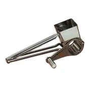 American Metalcraft SCG8 Cheese Grater 8-5/8" x 3-5/8" x 2-7/8" H, Stainless Steel, Dishwasher-Safe Crank 1 image