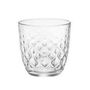 Steelite 49138Q507 Tumbler Glass, 10 oz (3.25" x 3.375"), Non-Tempered Glass, Glit Finish - 6/Case 1 image