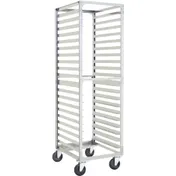 Schaumburg Specialties TX-203 Aluminum Sheet Pan Rack, 20-Pan, 3" Spacing, 70"H 1 image